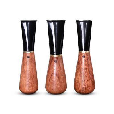 MUXIANG Cigar Mouthpiece Holder 3 Sizes (40R,42R and 44R) Set for Men and Women Wood Cigar Holder 9mm Paper Filter B Shape BE0152-443G
