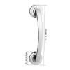 Suction Shower Safety Bars for Seniors Bathtub Handles for Elderly No Drilling Required view 2