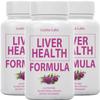(3 Pack) Liver Health Formula, Cleanse, Detox, Flush, Repair Fatty Liver Support, with Artichoke, Milk Thistle, Dandelion, Beet, Berberine, Pure Natural Superstar Research, Vegan Capsules Supplement view 1