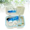 FOMIYES Portable Box with Mirror Tooth Storage for False Holder Overnight Container view 3