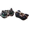 Cute Animal 3D Funny Sleep Eye Mask Eye Cover for Women, Cat Dog Soft Blindfold Sleeping Mask Eyeshade for Plane Travel Office Nap (2 Pack) view 4