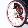 24 Inch Wheelchair Push Rim Covers, 1 Pair Non-Slip Wear-Resistant Hand Push Cover, Wheelchair Rear Wheel, Push Ring Protective Cover view 2