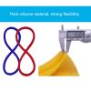 24 Inch Wheelchair Push Rim Covers, 1 Pair Non-Slip Wear-Resistant Hand Push Cover, Wheelchair Rear Wheel, Push Ring Protective Cover view 3