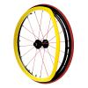 1 Pair Wheelchair Push Rim Covers, 24-Inch Rear Wheel Sports Wheelchair Non-Slip Wear-Resistant Hand Push Cover view 1