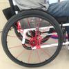 24-Inch Wheelchair Pusher Cart Ring Protective Sleeve, (One Pair), Wheelchair Push Rim Covers, Non-Slip Wear-Resistant Hand Push Cover view 3