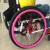 1Pair 22/24Inch Wheelchair Push Rim Covers, Silicone Wheelchair Push Rim Covers, Non-Slip Wear-Resistant Hand Push Cover view 1