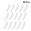 Mixing Spoons 50Pcs Disposable Makeup Facial Spoon Cosmetic Plastic Spatula Scoop Professional Makeup Tools for Women Girls Home White Skin Care Tools view 2