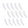 Mixing Spoons 50Pcs Disposable Makeup Facial Spoon Cosmetic Plastic Spatula Scoop Professional Makeup Tools for Women Girls Home White Skin Care Tools view 3