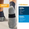 OrthoSleeve WC4 Diabetic & Neuropathy Compression Socks, Non-Binding for Men & Women, Improve Circulation & Edema (3 Pack) view 4