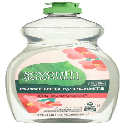 Seventh Generation Natural Dishwashing Liquid, Summer Orchard Scent, 19 Fl Oz