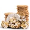 Gourmet Cookies 'n Cream Popcorn by Its Delish, 8 Oz Bulk Bag,  Festive Caramel Air Popped Sweet Crunchy White & Dark Drizzle Glazed Carmel Corn Snack - Dairy-Free, Kosher view 4