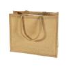 12-Pack Heavy Duty Sturdy Jute Burlap Tote Bags with Handles Reusable Grocery Shopping Bags Blank Fabric for DIY, Crafts (Small: 9" x 11" x 4") view 3