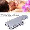 Brrnoo Terahertz Gua Sha Scalp Brush Massage V Face Beauty Comb Gua Sha Massage Tool, Gentle Gua Sha Scraping Stone Body Massage Tool view 3