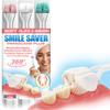 Smile Saver 360 Periocare 3D | Three 3-Sided Toothbrush for Gum Health Massage Therapy | Sustainable U-Shaped Triple Perio Sensitive Soft Bristle Heads + Tongue Scraper Fresh Breath Approved | USA view 1