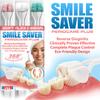 Smile Saver 360 Periocare 3D | Three 3-Sided Toothbrush for Gum Health Massage Therapy | Sustainable U-Shaped Triple Perio Sensitive Soft Bristle Heads + Tongue Scraper Fresh Breath Approved | USA view 3