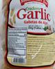 GARLIC CRACKERS GALLETAS DE AJO view 3