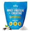 B.rad Superfuel - Grass Fed Whey Protein Isolate Boosted with Creatine | Farm-Fresh, Easy-to-Digest, Clean Ingredients | 2 Pounds | 100% USA Sourced | Vanilla Bean view 1