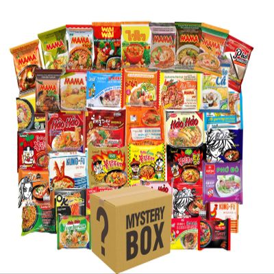 High Class Grass Ramen Noodle Variety Pack Sampler of 10 Instant Noodles from MAMA, Indomie, Lucky Me, and More
