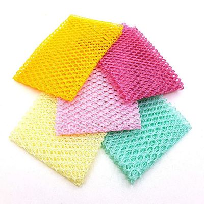 Kuwish Innovative Dish Washing Net Cloths, Quick Dry, Mesh Net for Washing, Dish Scrubber 11" by 11" 5 Pcs
