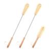 UPTALY 3 pcs Extra Long Brushes with Beech Wood Handle(24''/24''/12''), Nylon Brush with Extended Handle, Brush with Stainless Steel Pole, for Tall Bottle, Gallon Water Jug, Big Vessels view 1