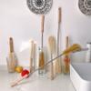 UPTALY 3 pcs Extra Long Brushes with Beech Wood Handle(24''/24''/10''), Bristle Brush with Extended Handle, Brush with Stainless Steel Pole, for Tall Bottle, Gallon Water Jug, Big Vessels view 3