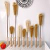 UPTALY 3 pcs Extra Long Bristle Brushes with Beech Wood Handle(24''/24''/15''), Nylon Kitchen Brush with Stainless Steel Pole, for Tall Bottle, Gallon Water Jug, Big Vessels, Floor Vase view 2