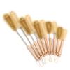 UPTALY 3 pcs Extra Long Bristle Brushes with Beech Wood Handle(24''/24''/15''), Nylon Kitchen Brush with Stainless Steel Pole, for Tall Bottle, Gallon Water Jug, Big Vessels, Floor Vase view 3