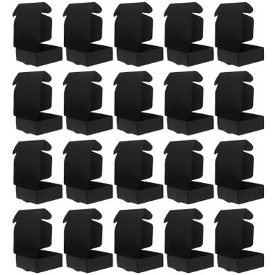 Hemoton 20pcs Candy Packing Boxes for Parties Weddings and Desserts Easy to Use for Cookies and Treats