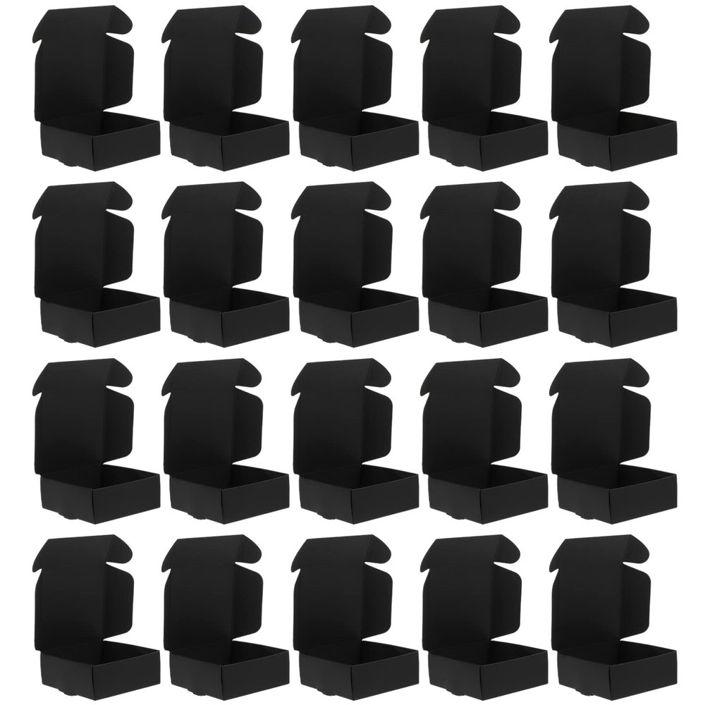 Hemoton 20pcs Candy Packing Boxes for Parties Weddings and Desserts Easy to Use for Cookies and Treats
