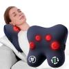 BOB AND BRAD Cordless Back Massager with Heat FSA Eligible HSA, Shiatsu Back Massager for Pain Relief Deep Tissue, 3D Kneading Massage Pillow for Pain Relief, Soothing Full-Body Relief for Family view 1