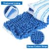 4 Pack Microfiber Flip Mop Head Replacement, Reusable Replacement Mop Heads for Dry/Wet Use, Double Sided Cleaning Mop Head Replacement, Machine Washable view 3