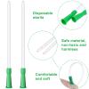 Nuanchu 30 PVC Replacement Tubings Supplies Tubes Kit Clear Replacements Hose with Flexible Rounded End for Smooth Insert (16 FR) view 3
