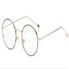 SightPerk Men Women Vintage Metal Round Reading Glasses (Black Gold, 3.5, multiplier_x) view 1