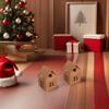 House Shaped Paper Candy Box: 15pcs Paper Boxes Kraft Paper Package Box Christmas Packing Box for Wedding Xmas Party Favor Holder view 3
