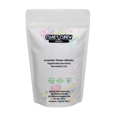 100% Pure Lavender Flowers Herbal Loose Tea 2oz