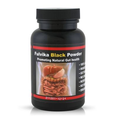 74+ Trace Mineral Powder with Humic & Fulvic Acid (166 Servings)(Flavorless)  Plant-Based, Vegan, Trace Minerals Supplement with Electrolytes & Alkaline pH (Kosher)  Black Water  by Fulvika Black