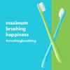 Hello Blue & Green Soft Toothbrush, BPA-Free, Made from Plant-Based Materials, 2 Count (Pack of 2) view 2