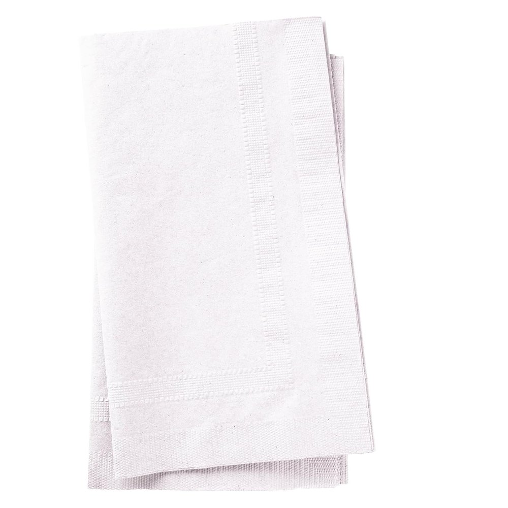 2 Ply Premium Dinner Napkin 1/8 Fold (Package of 300ct) 15" x 17"