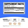 BulkSupplements.com Vitamin B12 Softgels - Vitamin B12 Supplement, as Cyanocobalamin - Gluten Free, 1 Softgel per Serving (1000mcg), 60 Count (Pack of 1) view 2
