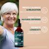 E2H Reishi Mushroom Extract - All-Natural Energy, Vitality and General Wellness Support from Advanced Mushroom Supplement - Reishi Mushrooms Supplement - Non-GMO, Vegan (3 Bottles) view 2