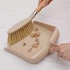 1 Set 2pcs Desktop Dustpan Cleaning Handheld Dustpan Duster Brush Table Clean Broom Brush Wood Dust Pan Keyboard Brush Portable Table Shovel Brush Combination Computer Whisk Wooden view 2