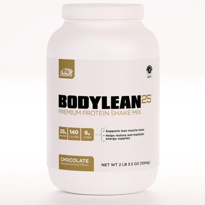 AdvoCare BodyLean25 - Protein Powder with Whey Protein Isolate - Supports Muscle Building & A Lean Body - Offers Energy Support* - Chocolate, 4.5 oz