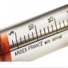 ARDES 20 ml Veterinary Syringe with Dose Nut. High Precision and Performance. Unbreakable Plastic Barrel. Luer Lock. Easy Disassembly for Cleaning. Ergonomic Design. Adjustable Dose., Clear / Orange view 3