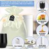 Organic Tea Gift Set with Portable Kettle (25 Piece) Tea Lovers Basket for Women or Men | Birthday Present (Christmas Xmas Mom Mother Teacher Co-Worker) view 3