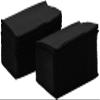 2 Ply Black Dinner Napkins - Pack of 100ct view 2