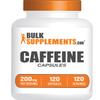 BulkSupplements.com Caffeine 200mg Capsules - Caffeine Supplements, Caffeine Pills 200mg - for Energy Support, 1 Caffeine Capsule per Serving, 120 Capsules (Pack of 1) view 1