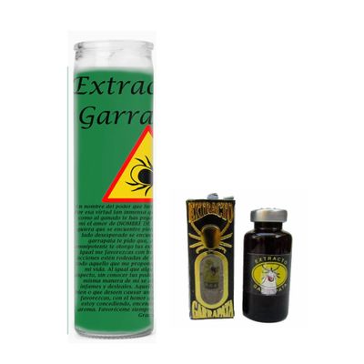 Extracto Puro de Garrapata Aceite Conjuro Incluye 1 Vela Pure Tick Extract Conjuring Oil Includes 1 Candle Incluye Ritual Includes Ritual