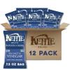 Kettle Brand Sea Salt and Vinegar Kettle Potato Chips, Gluten-Free, Non-GMO, 7.5 oz Bag (Pack of 12) view 1