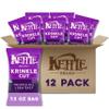Kettle Brand Potato Chips, Krinkle Cut, Truffle Oil & Sea Salt Kettle Chips, 7.5 Oz (Pack of 12) view 1