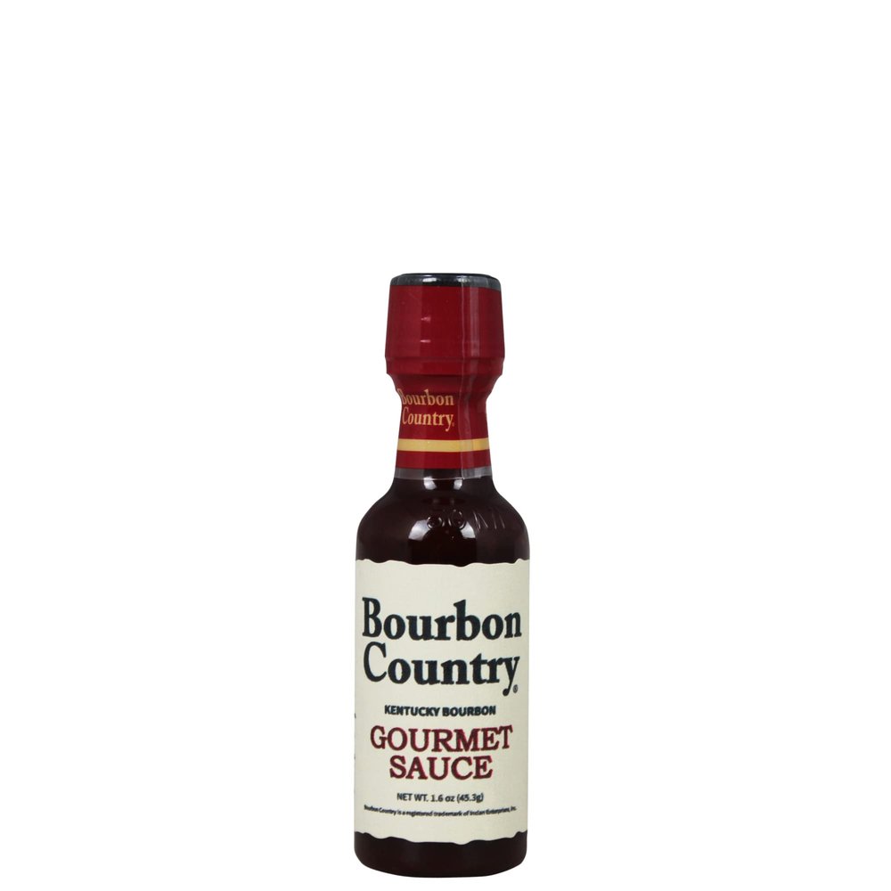 BOURBON COUNTRY GOURMET SAUCE | Marinade, Stir, Fry & Cook | Nappe Consistency | Fish & Steak Sauce | 2 Oz.